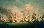 Richard Paton The Battle of Barfleur, 19 May 1692 France oil painting artist